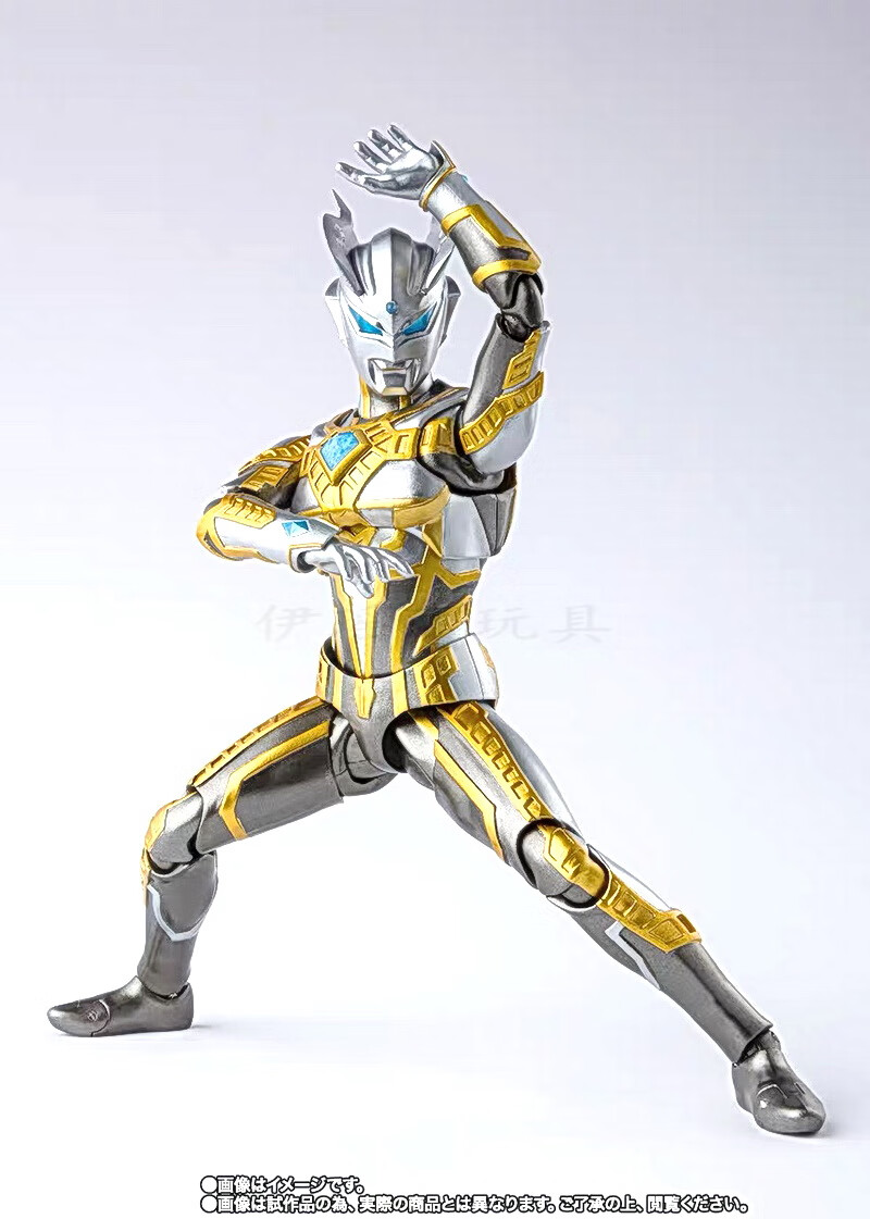 万代(bandai)shf黄金赛罗无限形态奥特曼玩具儿童男孩关节超可动人偶