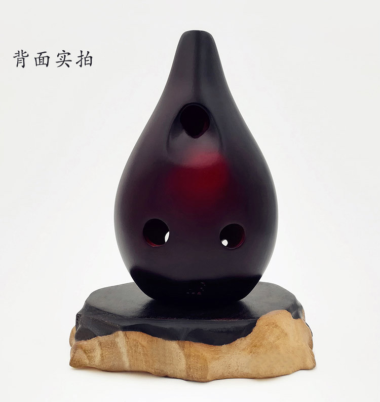 6孔af陶笛满口埙音色低沉古典古风六孔中音f调无基础初学入门易学兰花