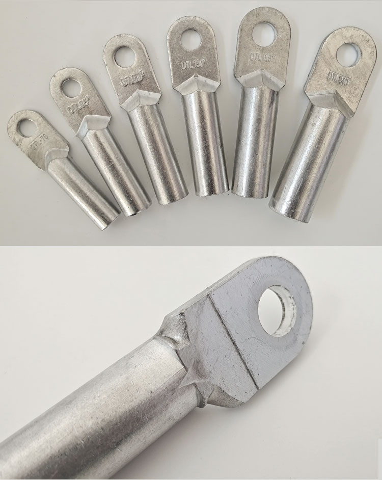 钎焊铜铝接线端子dtlq-16-300mm线鼻子皮子线耳电力金具 16-300【图片
