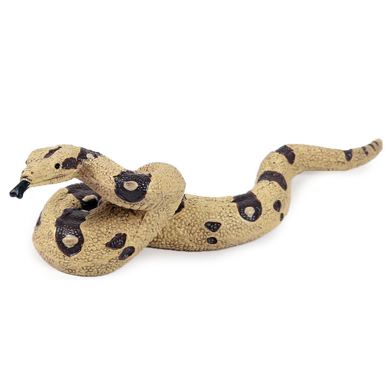 大蟒蛇仿真模型儿童玩具实心野生动物模型两栖爬行动物眼镜蛇响尾蛇