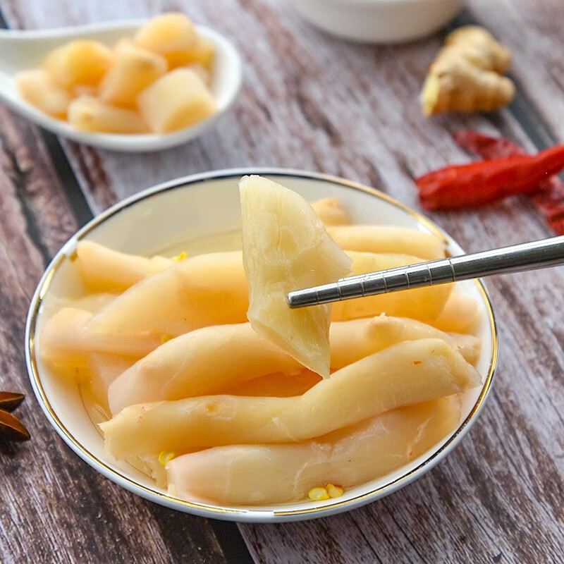 子姜嫩姜泡菜 子姜酸广西 辣仔姜泡椒子姜泡椒仔姜泡菜姜片腌生姜嫩