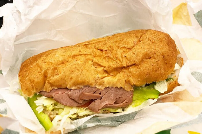 赛百味面包赛百味三明治6寸早餐面包零食糕点心下午茶意式香肠三明治