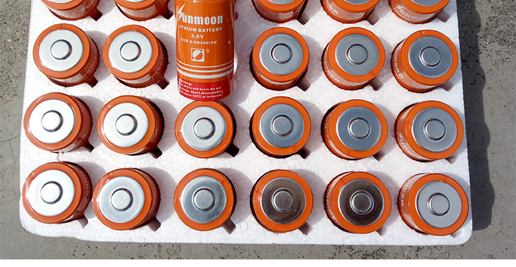 6v流量表燃气表1号锂电池报警器er34615电池 615电池【图片 价格 品牌