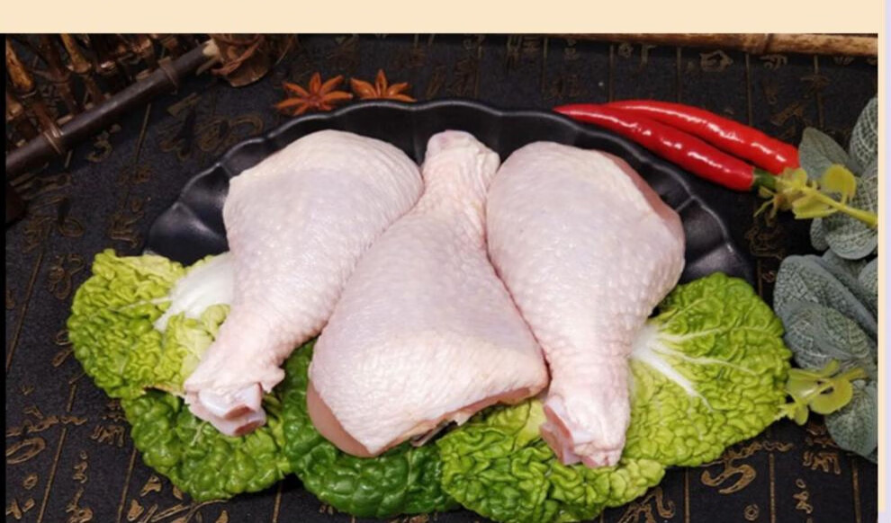 鸡腿新鲜冷冻琵琶腿鸡腿骨大鸡腿冷冻2斤l号冷冻鸡腿