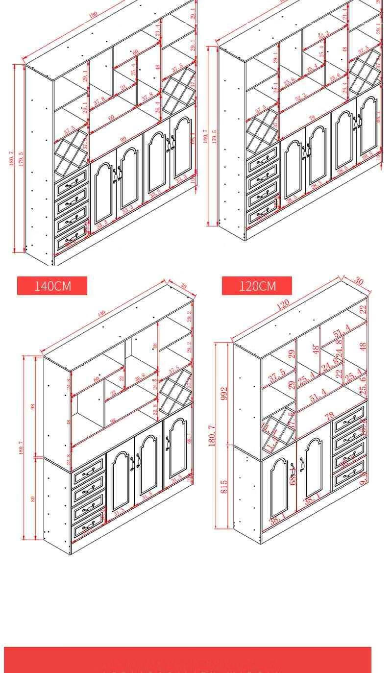 酒柜隔断柜客厅玄关柜现代简约门厅柜餐厅玻璃小酒柜玄关欧式家用 120