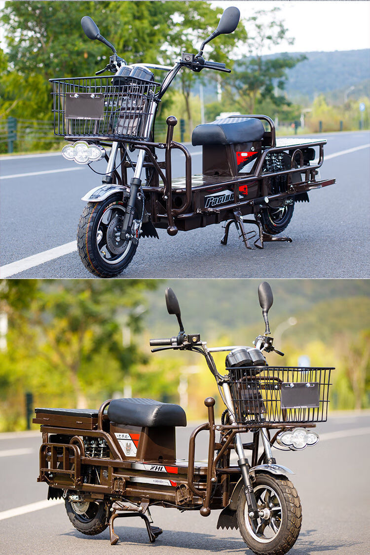 载重王两轮电动车72v96v山区爬坡大功率高速长跑王送货外卖电瓶车 大