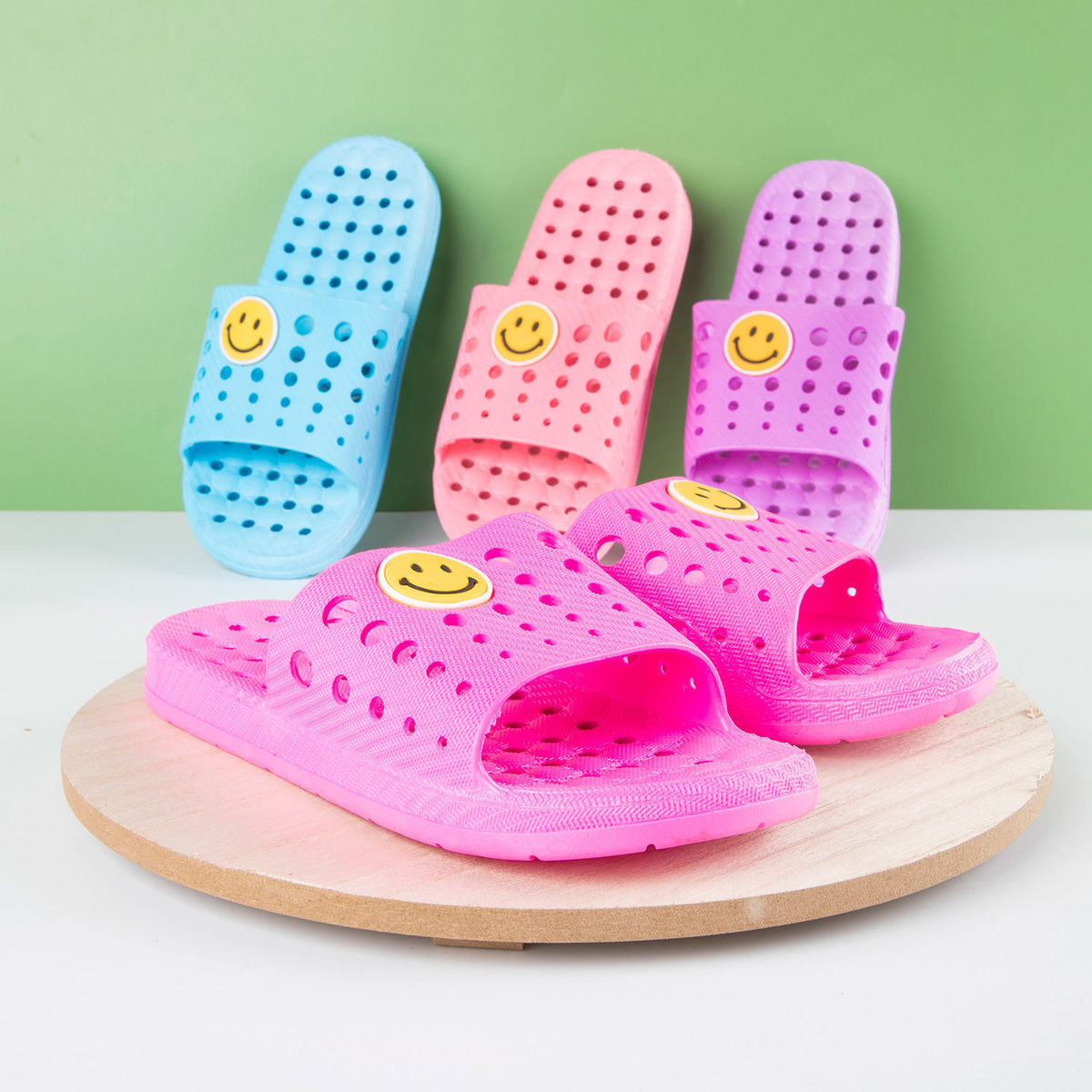 热天居家冲凉漏水拖鞋浴室防滑男拖鞋喜步佳拖鞋家用浴室洗澡酒店宾馆