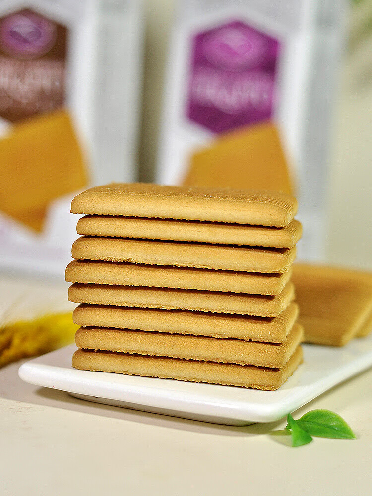 俄罗斯进口莫洛佐夫牌面包师系列老式早餐代餐饼干休闲零食品 3款味混