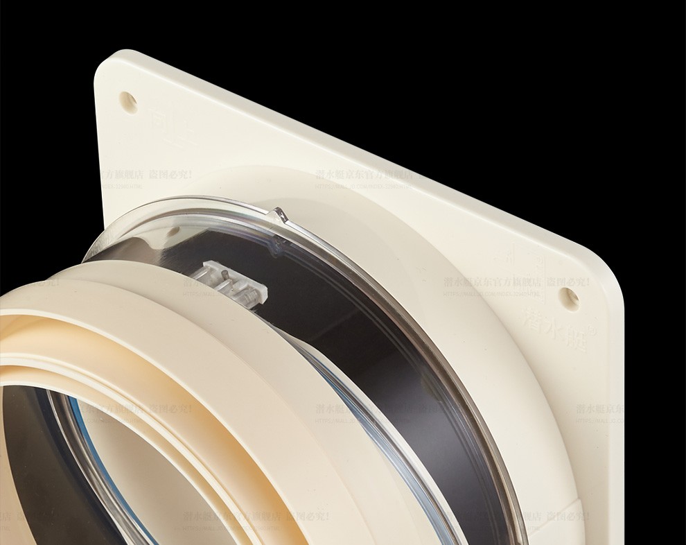 潜水艇submarine止回阀烟道止逆阀防油烟倒灌止逆阀抽油烟机耐高温