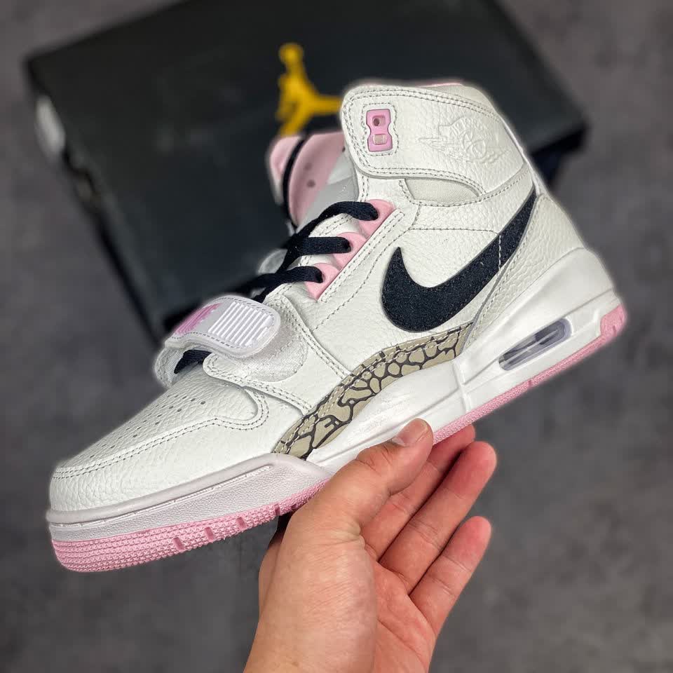 纯原air legacy 312 high 樱花粉白 aj312 运动气垫篮球鞋 40【图片