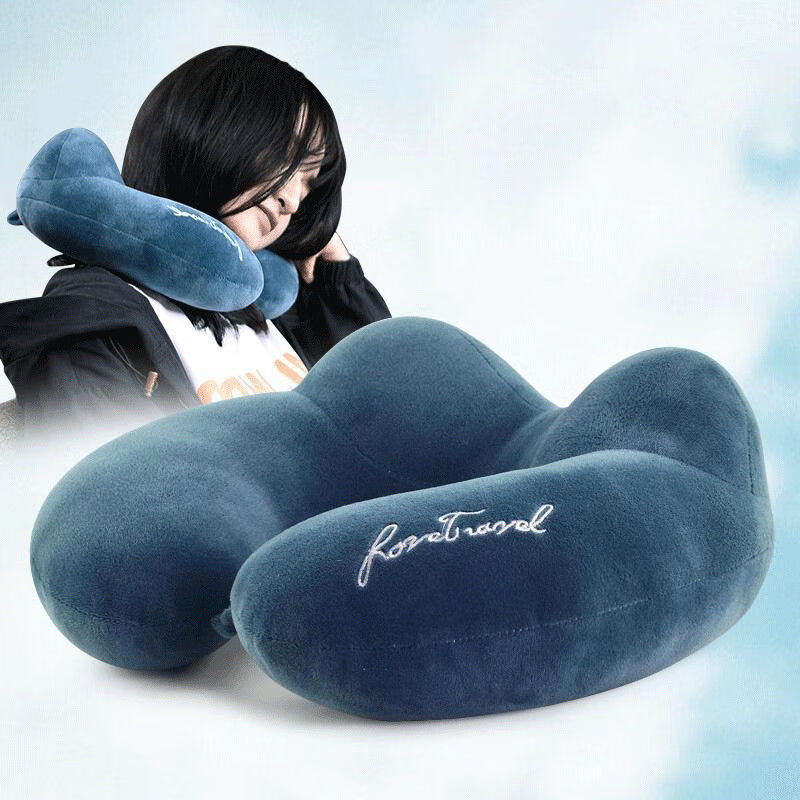 汽车u型枕护颈枕夏季车家两用u型枕头护颈枕颈椎枕飞机颈部靠枕旅行头