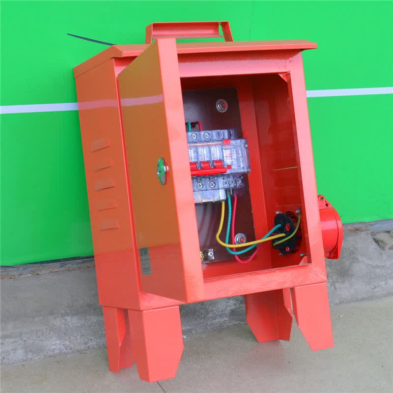 定制建筑室外防雨临时三级配电箱手提移动防爆箱220380三相电闸箱 250