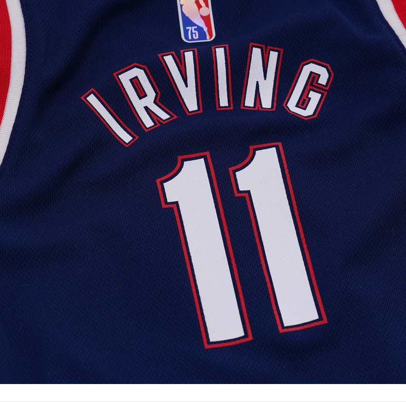 nbanike耐克kids篮网队irving欧文mixtapereplica婴童球衣深蓝色4t