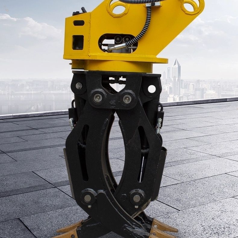 挖机抓木机 挖机改装抓木器 360度旋转抓木机各型号挖机均可改装 45轴