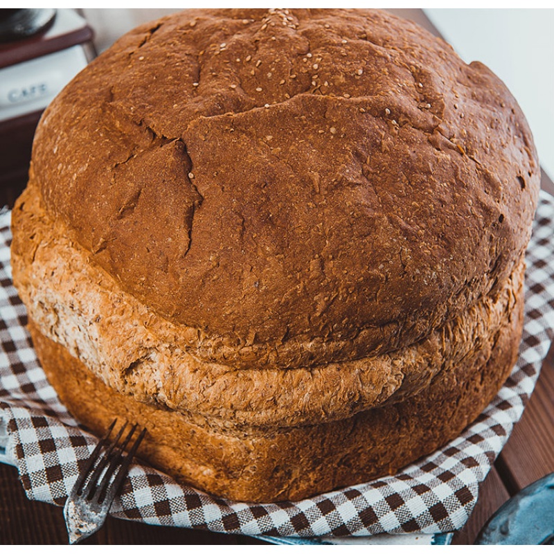 fghgf 750g全麦无蔗糖无油哈尔滨特产大列巴正宗俄式手工发酵老秋林