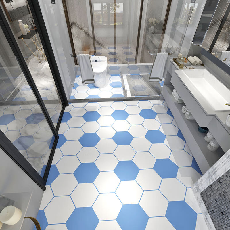 地板革地板贴自粘加厚耐磨厨房自贴地板贴纸浴室卫生间自粘贴厕所防滑