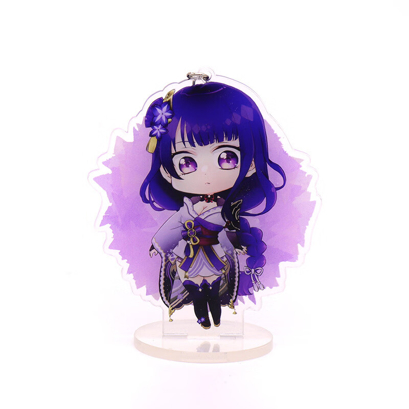 樱云漫原神周边钥匙扣亚克力胡桃神里绫华枫圆万叶双面挂件小立牌摆件