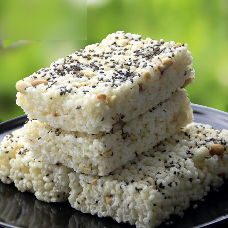 5折 重庆特产纤养江津米花糖400g玫瑰子猪油米花糖老式米花糖