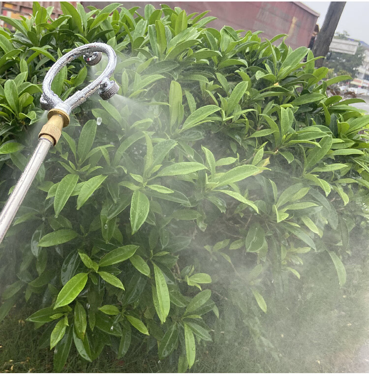 农用电动喷雾器圆形多头喷头高压打农药机细雾化3/4/5头园艺喷头 四头