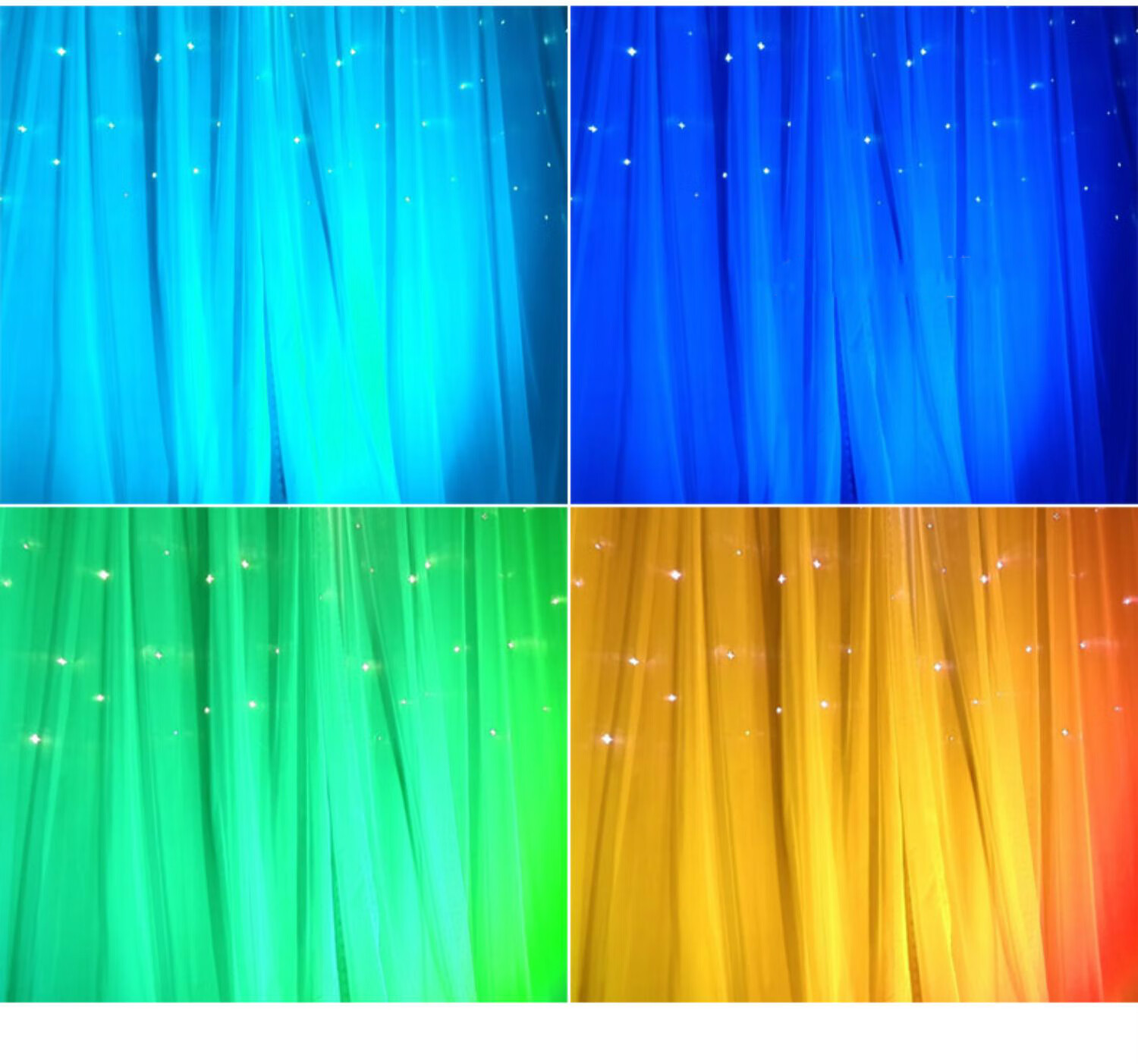 醉米抖音七彩射灯led彩色变色主播直播间拍视频背景灯光跳舞网红氛围7