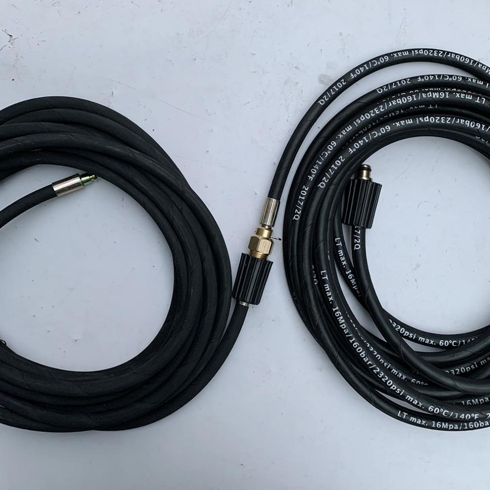适用绿田lt-210g绿霸lb-210g洗车机高压管清洗机水枪出水管延长钢丝