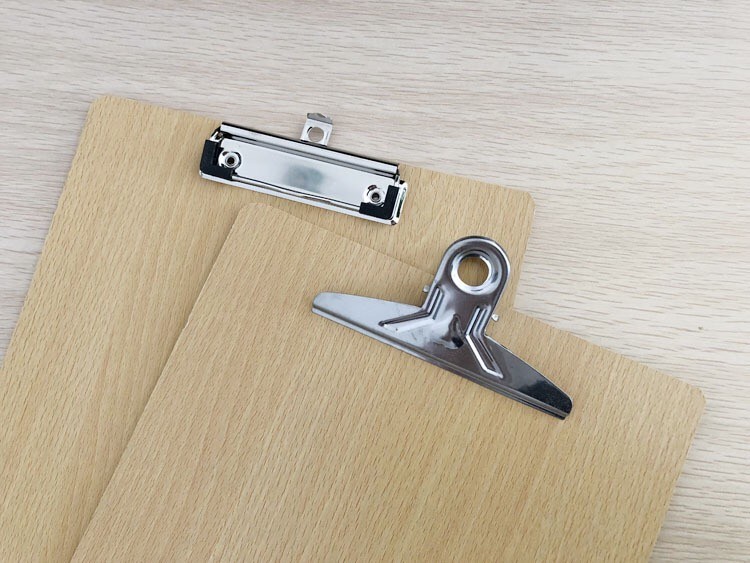 a4木板夹文件夹金属强力夹书写板夹 a4【蝴蝶夹】【图片 价格 品牌