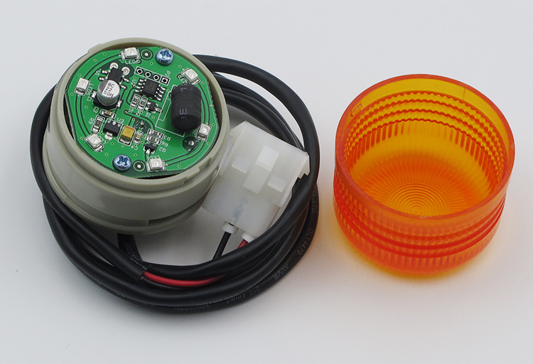 勤凯电梯轿底报警器dc24v奥的斯杭西奥声光报警器蜂鸣器电梯配件