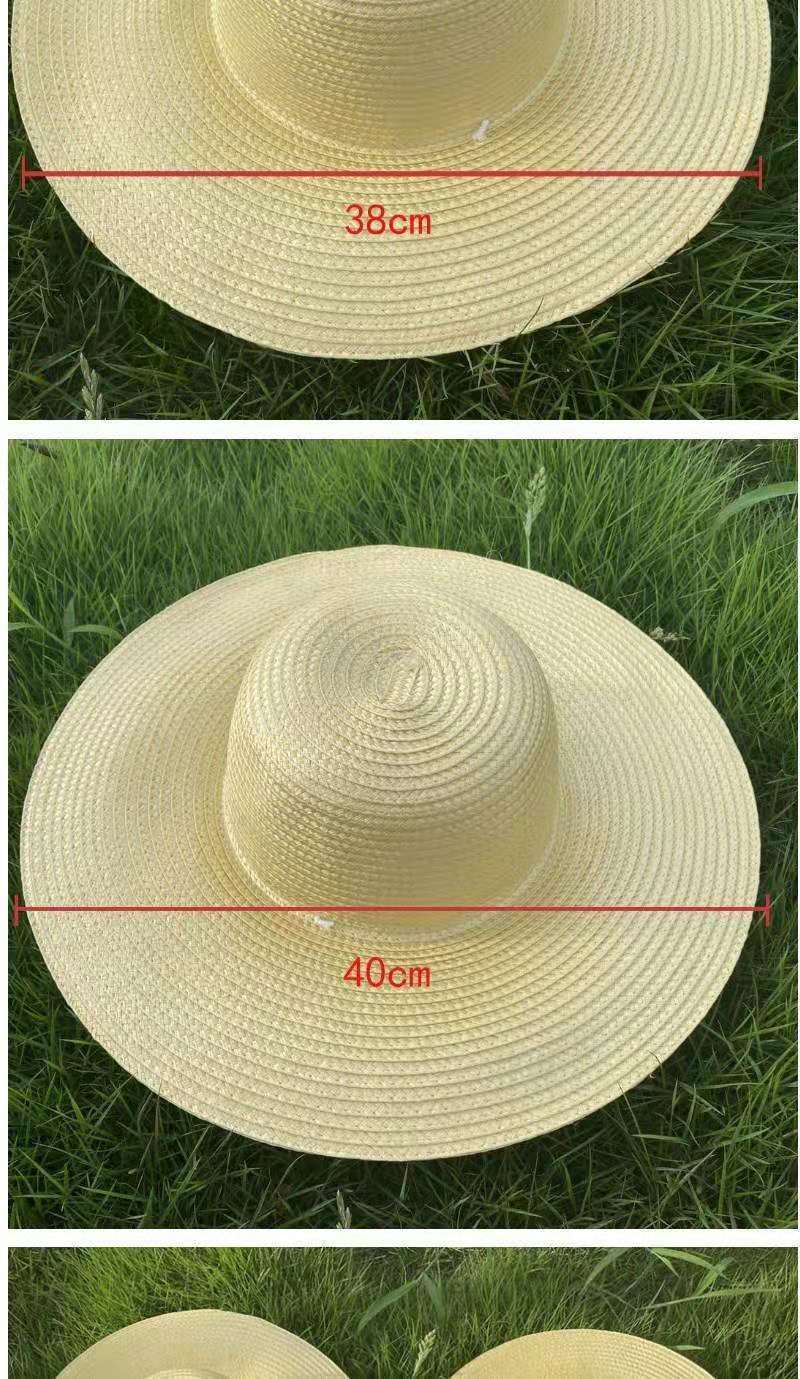 穗豆手工草帽批发防晒遮阳干活农用农民工帽子钓鱼工地防雨草编太阳帽