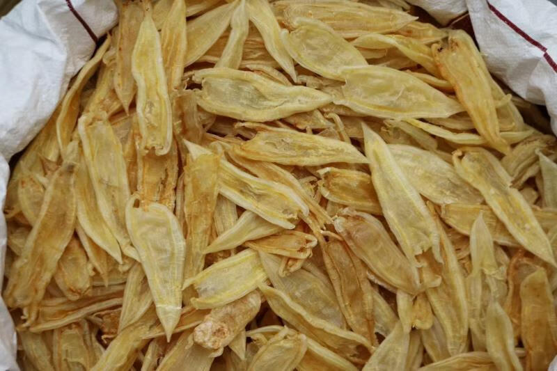 野生肉厚双背鱼胶干货苏里南北海鳘孕妇滋补养颜不腥干鲜鱼鳔75头双