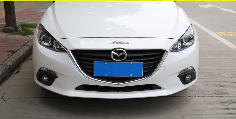 车身不锈钢axela英文字母贴装饰贴片 昂克赛拉字母贴一(不锈钢)【图片