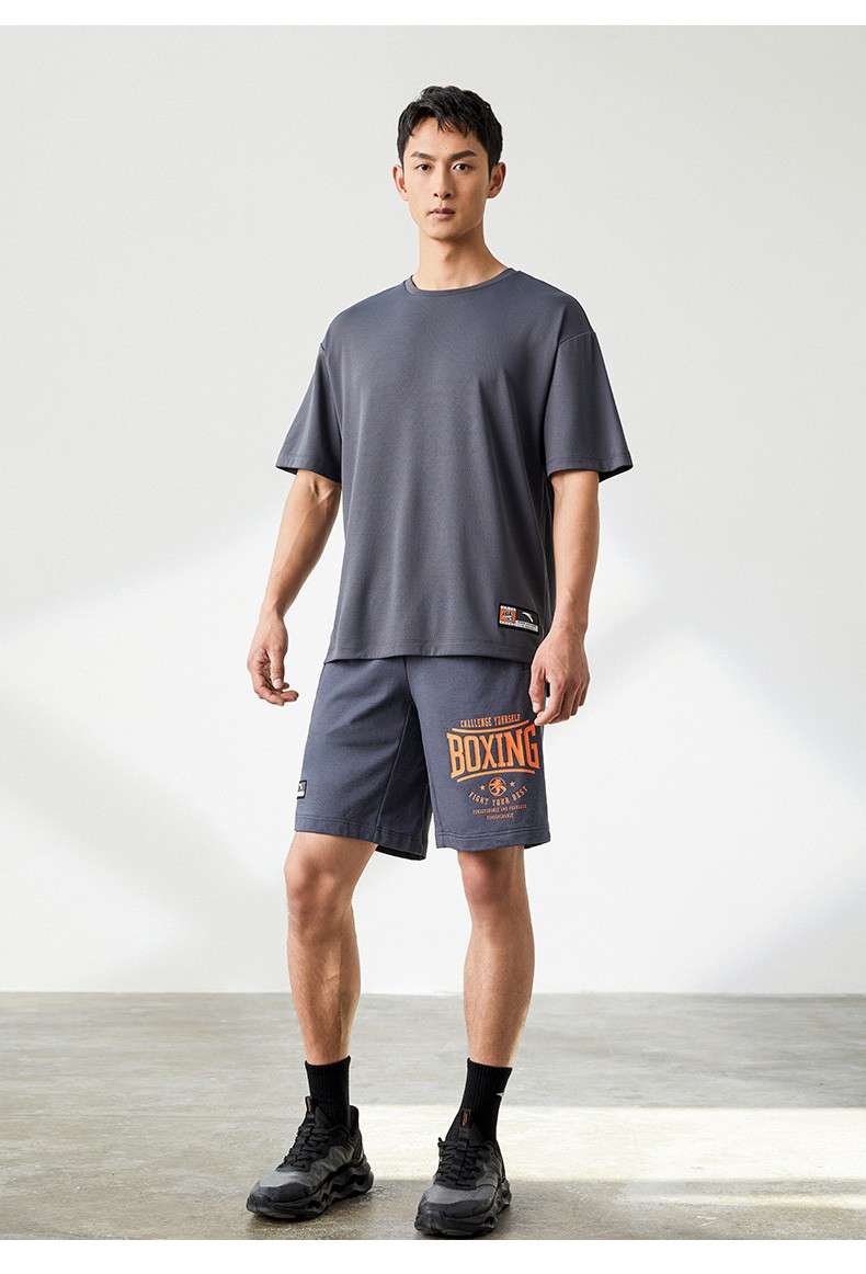 boxing安踏运动裤男短裤2022春夏新款boxing拳击系列短裤男户外运动