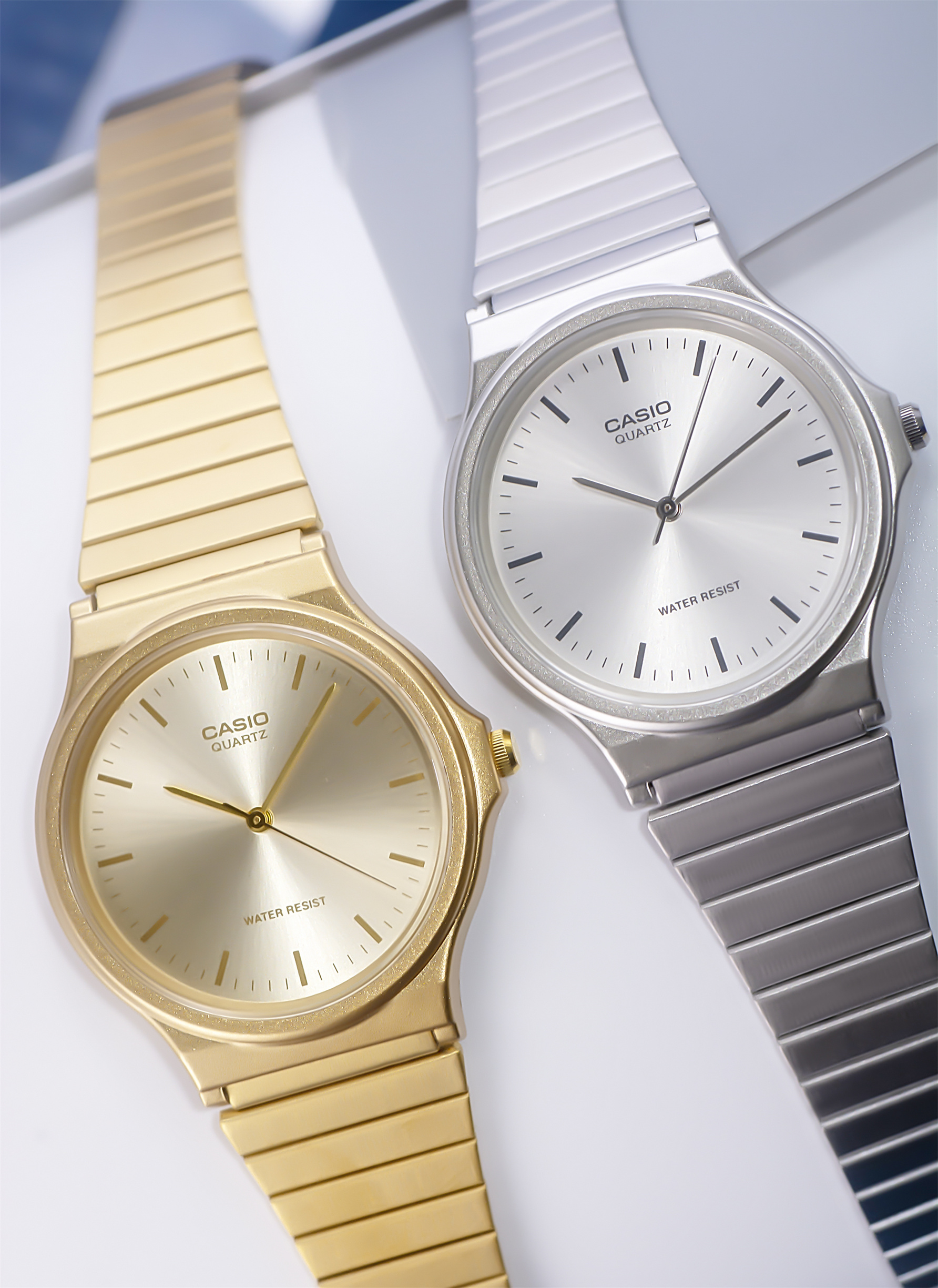 卡西欧机械表男表学生手表mq247e手表女男学生经典小黑表mq-2 小黑表