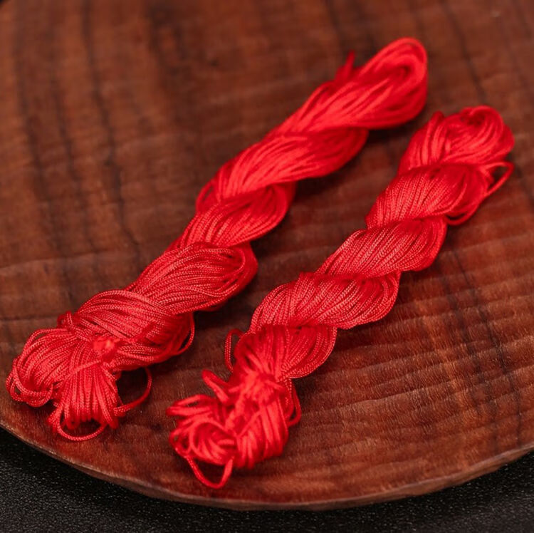 倩绣菲红毛线婚庆用品红色绳子嫁妆绑带绳女方陪嫁捆绑绳子喜庆结婚