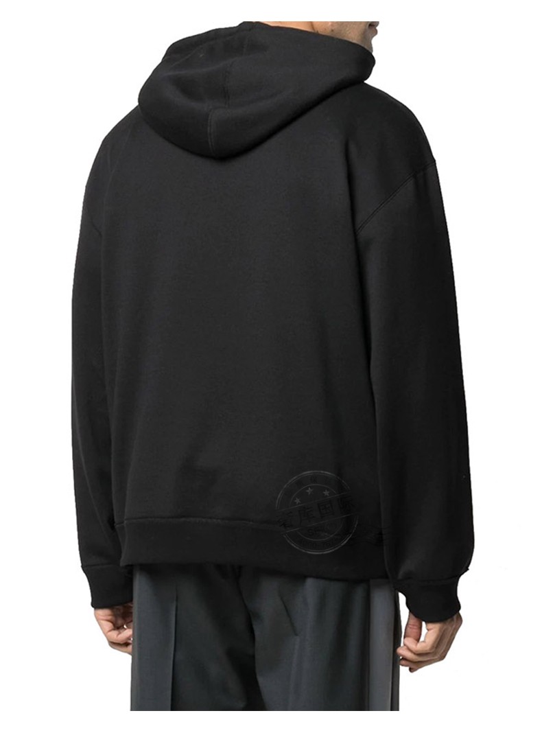 valentino华伦天奴卫衣男士字母印花图案连帽长袖t恤vv3mf14f 3tv 0no