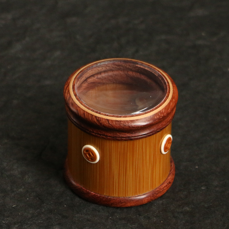 精品纯手工制作老玉竹万体鸣虫罐子竹制蛐蛐蝈蝈罐黄蛉金钟罐