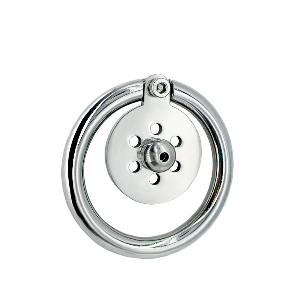 金属平板锁带导尿管纯平0值超微cb锁女装伪娘外出隐蔽锁 24mm笼片 50