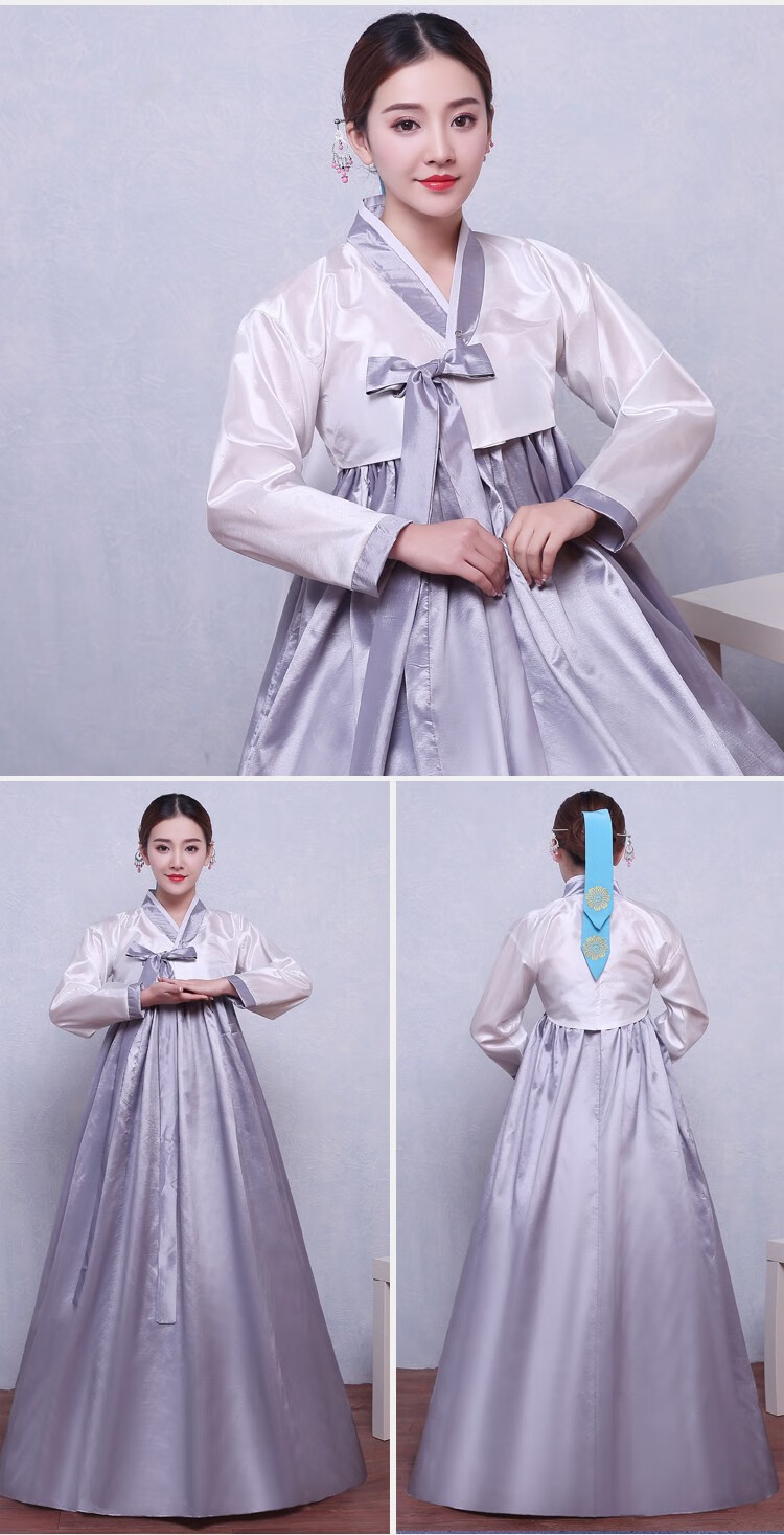 朝鲜族服装女 新款传统大长今宫廷古装朝鲜族民族服装成人舞蹈表演服