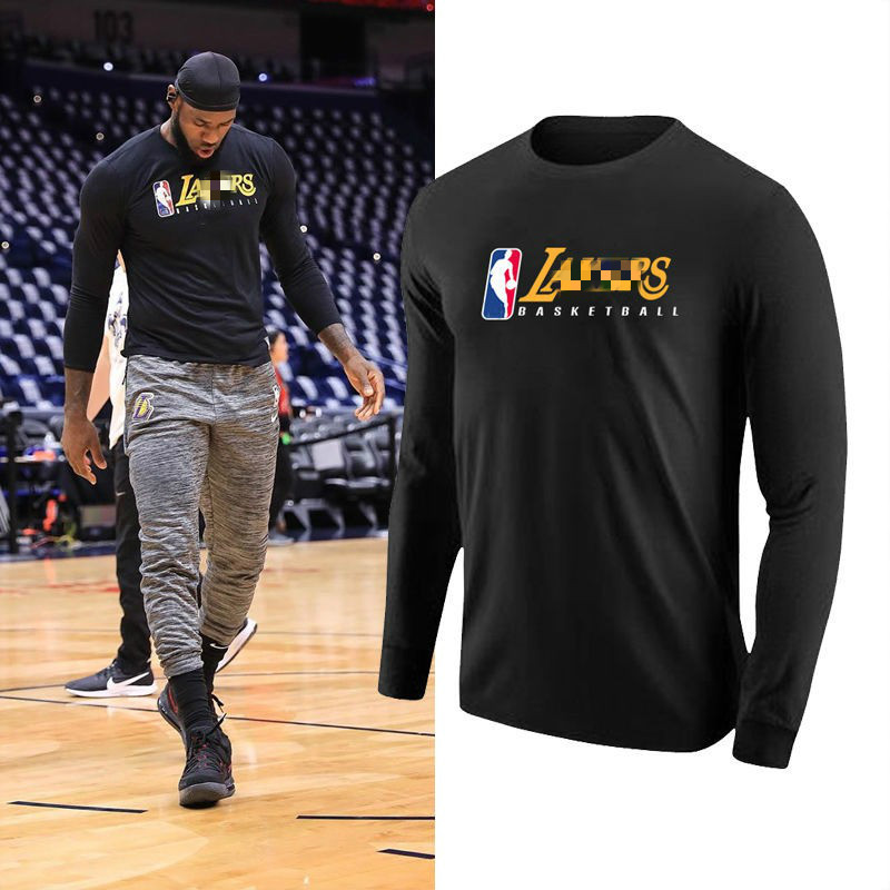 支持国货李宁腾讯体育nba官方旗舰店同款运动长袖篮球训练服男长袖