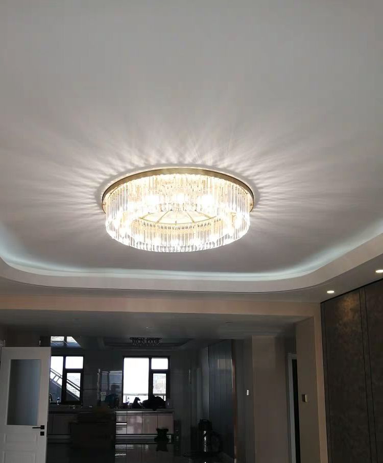 欧普侍后现代吊灯水晶灯全屋套餐组合客厅简约卧室三室两厅灯具预售