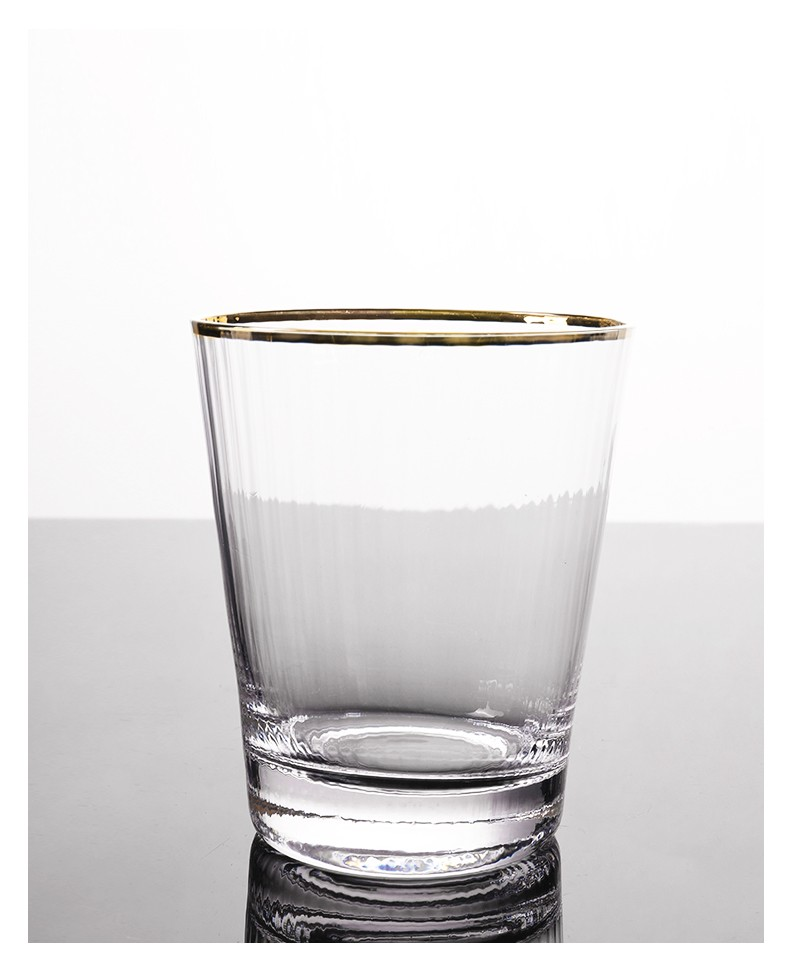 nappa玻璃水杯耐冷耐热高硼硅玻璃杯茶杯咖啡杯果汁杯饮料杯双层杯杯