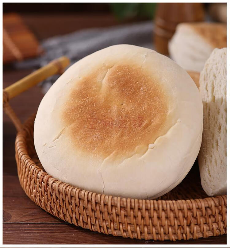 豆乐奇山东火烧饼手工杠子头硬面火烧馍马蹄1500g