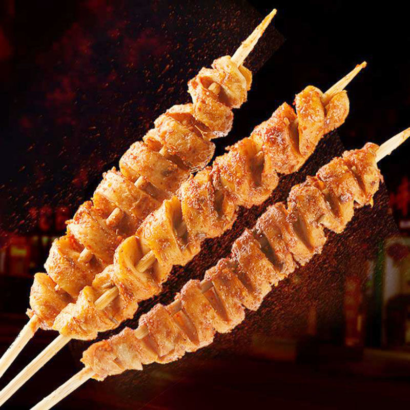 烤面筋休闲零食辣条烤面筋手撕面筋香辣烧烤盒装面筋零食 烤面筋1盒