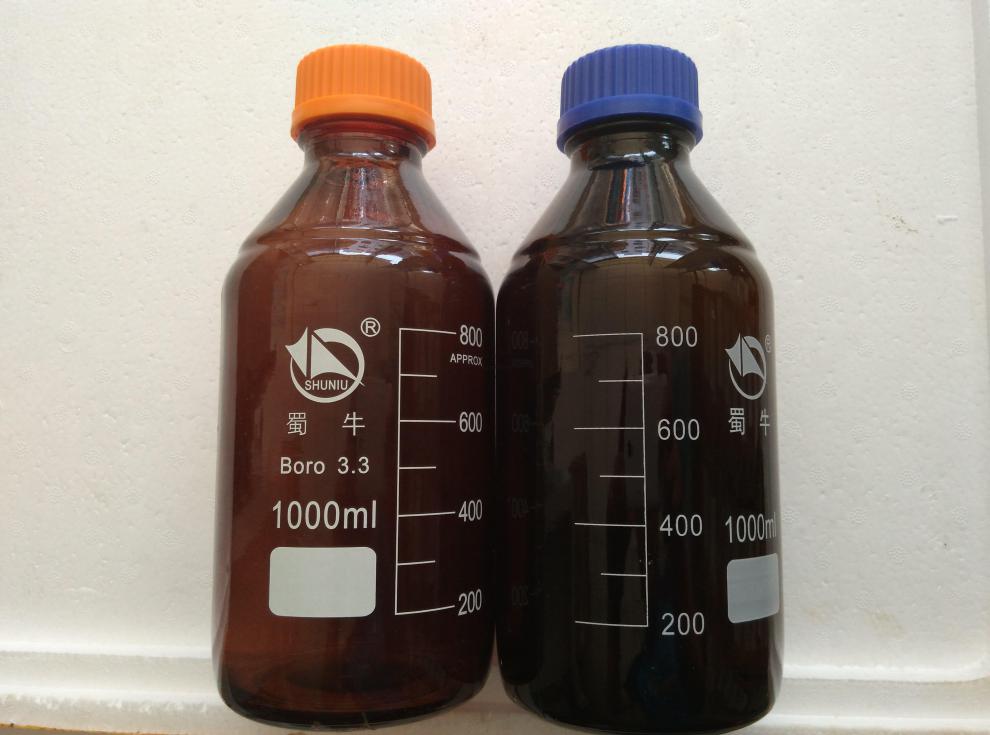 蓝盖试剂瓶棕色25/50/100/250/500ml高硼硅3.