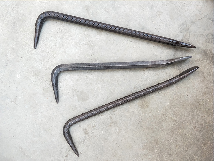 铝模工具工地建筑拆模吕模多功能小撬杠木工铁撬实心撬棍新款合模器18