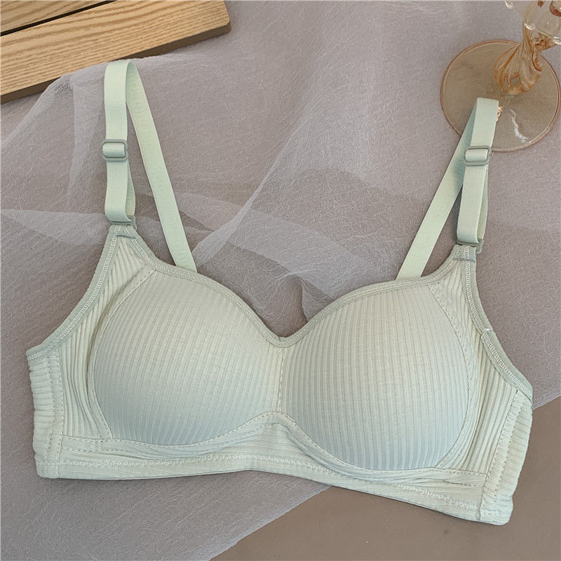 内衣女学生胸衣无钢圈背心文胸少女初中高中大学生套装18岁胸罩日系