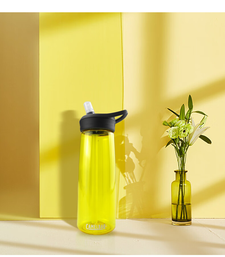 驼峰水杯成人美国驼峰塑料吸管杯运动健身大容量便携成人水杯tritan