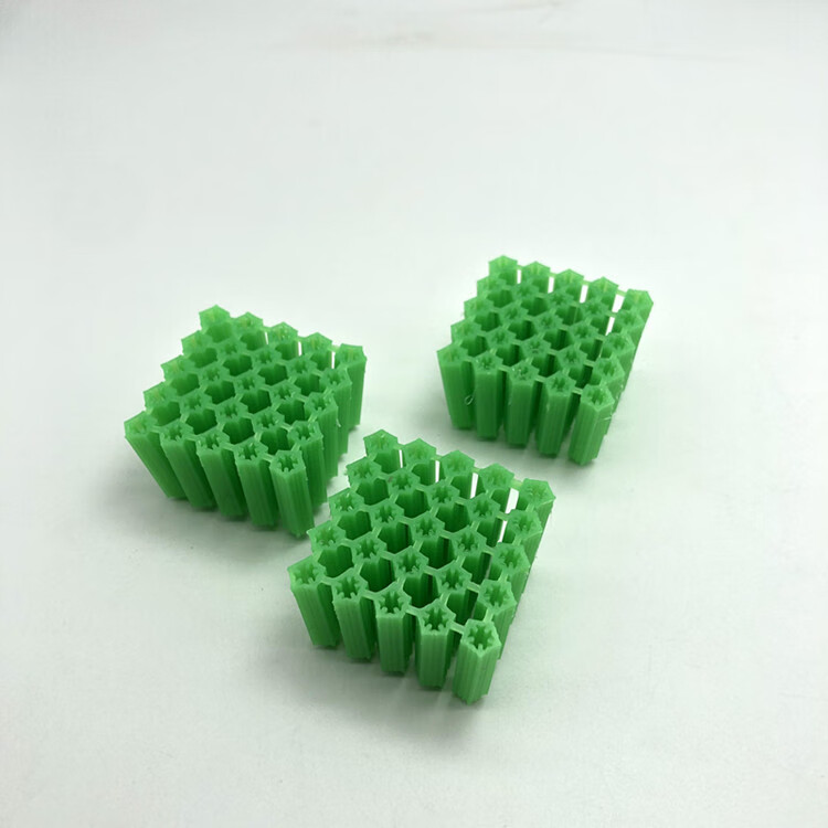 绿色塑料膨胀管6mm6厘8mm8厘涨塞胀塞m6m8墙塞胶塞彭胀管胶栓胶粒 6mm