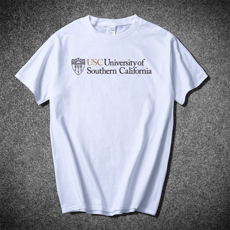 南加州大学纪念t恤短袖南加大uscuniversityofsoutherncalifornia定制