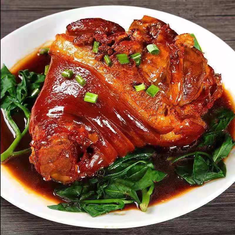 猪肘子沂蒙山土新鲜速冻散养生猪肉生鲜郎纳新威土猪肘子1只约2斤重