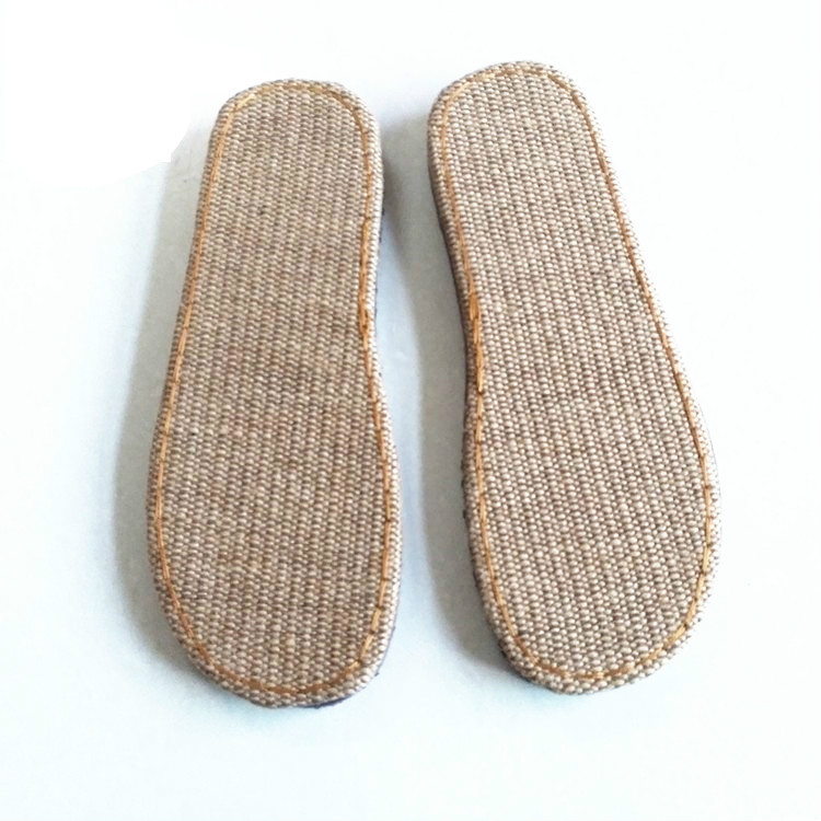 鞋底子勾鞋底鞋底子凉鞋夏季拖鞋手工编织钩鞋勾鞋平跟水晶底牛筋底防